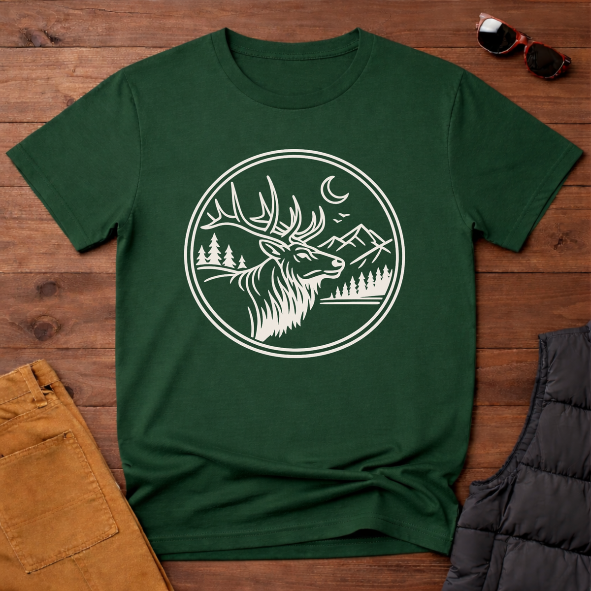Elk Badge T-Shirt