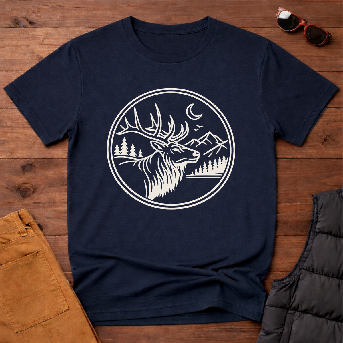 Elk Badge T-Shirt
