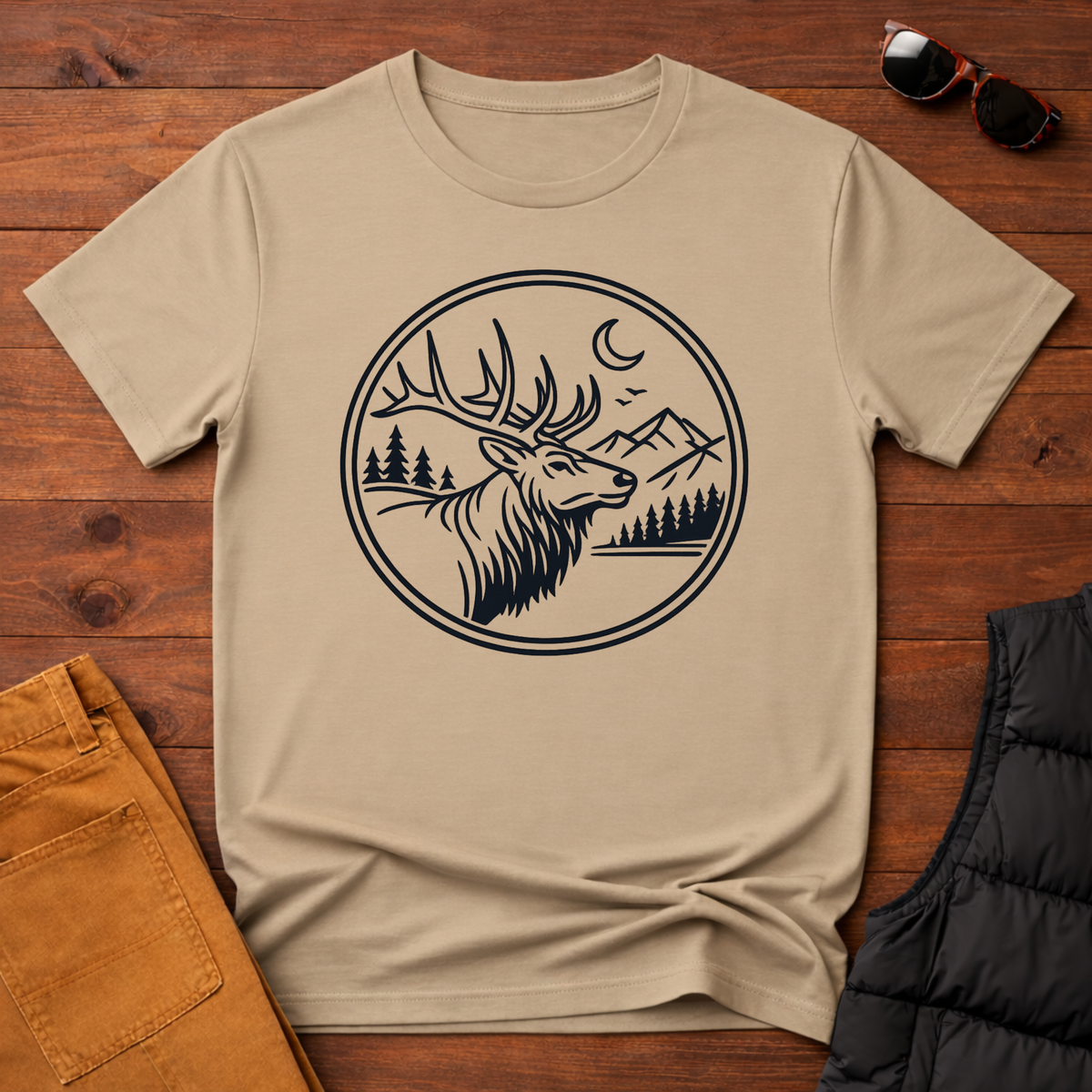 Elk Badge T-Shirt