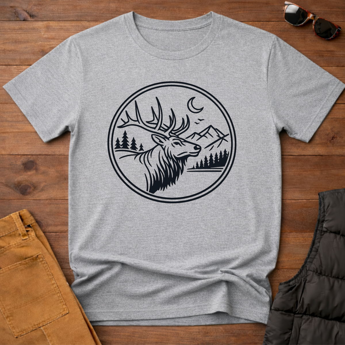 Elk Badge T-Shirt