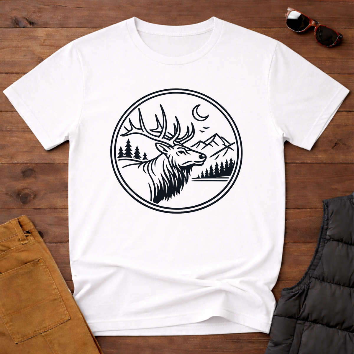 Elk Badge T-Shirt