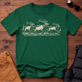 Elk Herd on the Run T-Shirt