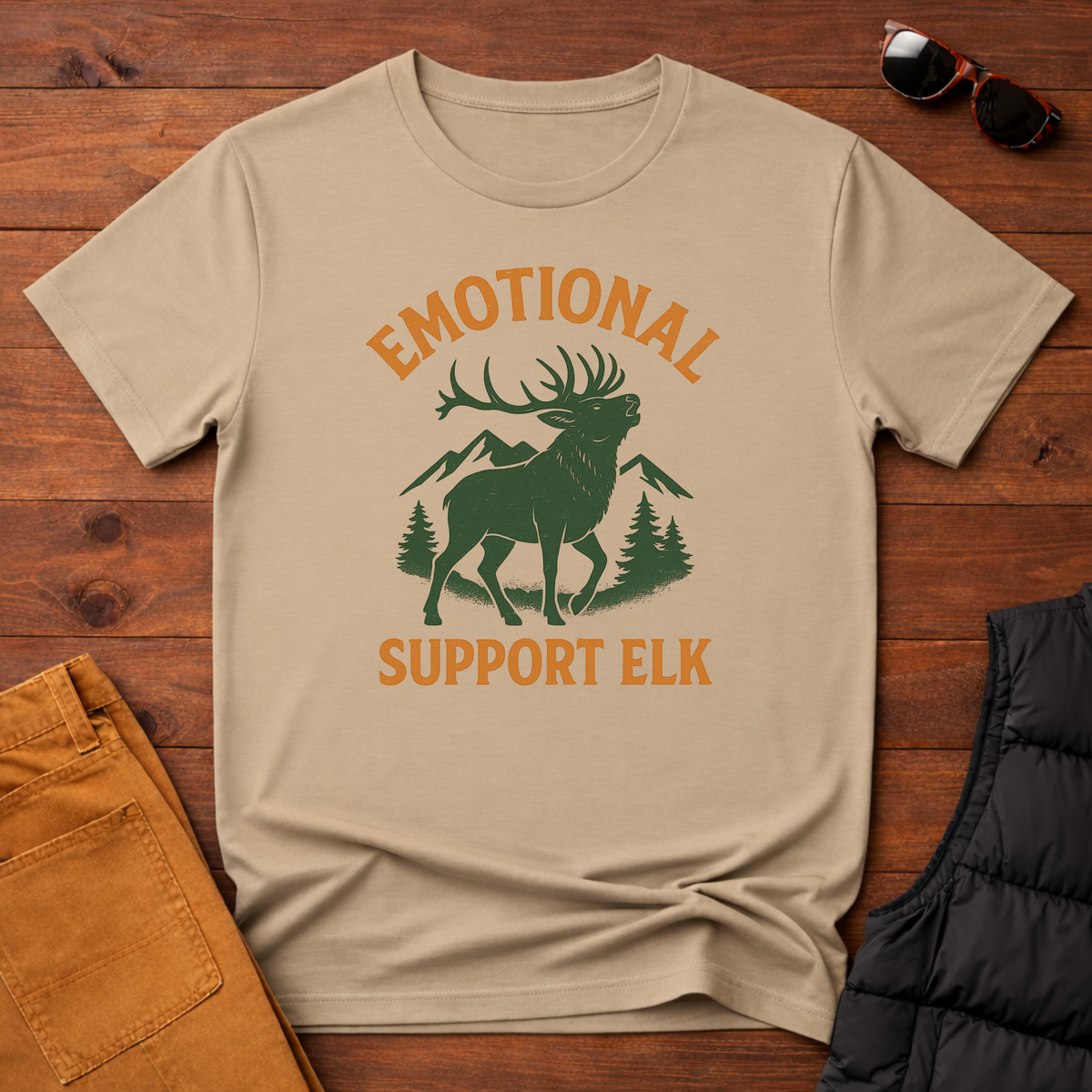 Emotional Support Elk T-Shirt
