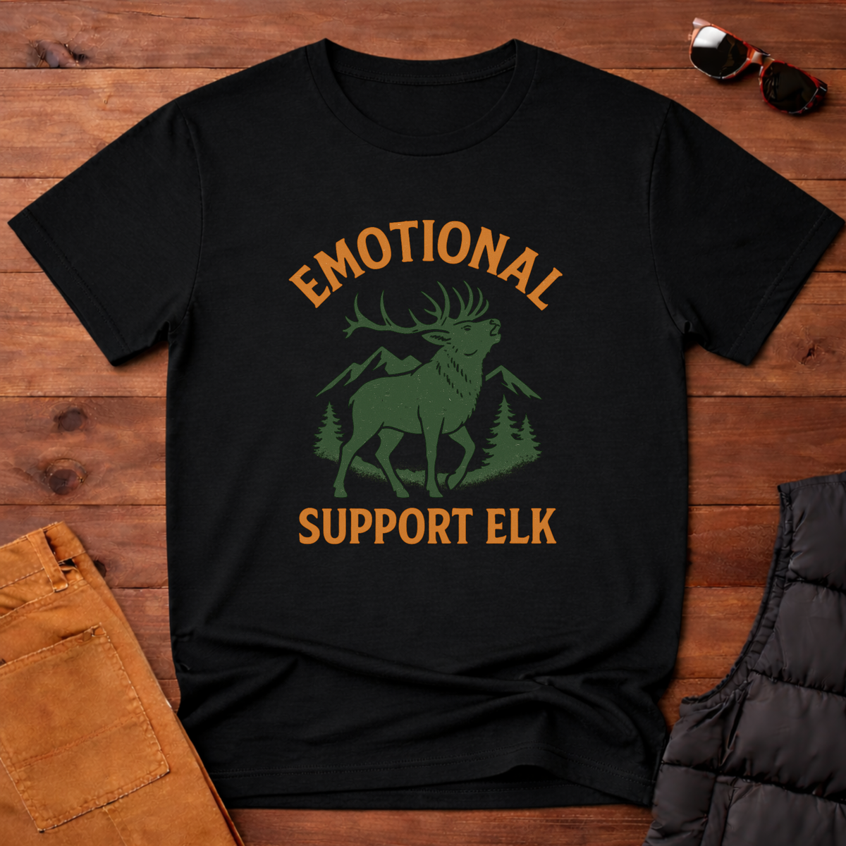 Emotional Support Elk T-Shirt