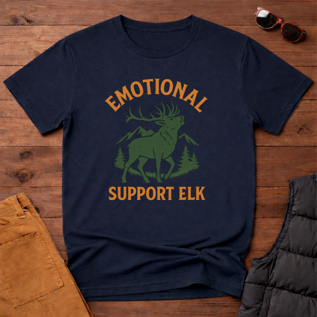 Emotional Support Elk T-Shirt