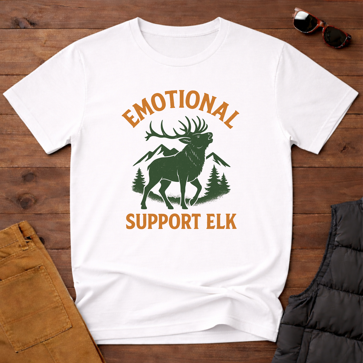 Emotional Support Elk T-Shirt