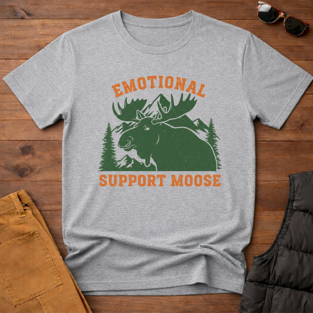 Emotional Support Moose T-Shirt