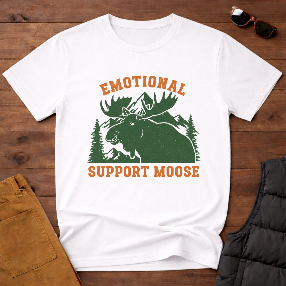 Emotional Support Moose T-Shirt