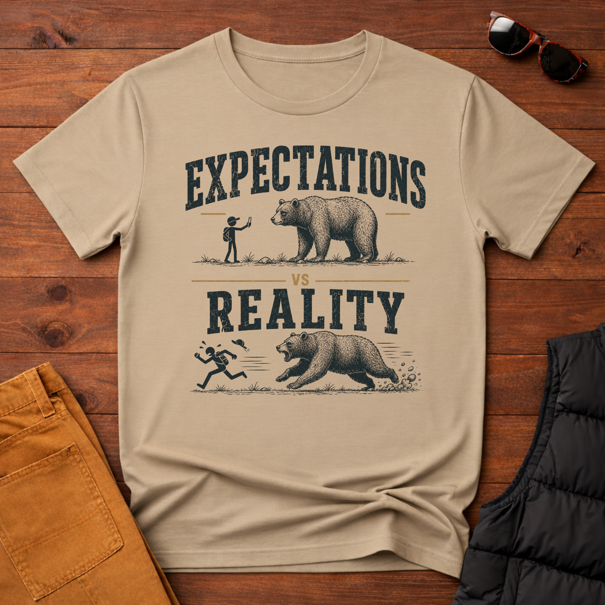Expectations vs Reality T-Shirt