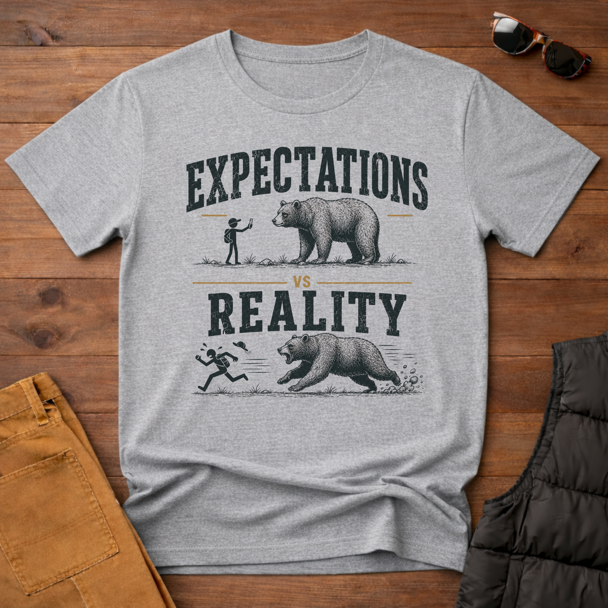 Expectations vs Reality T-Shirt