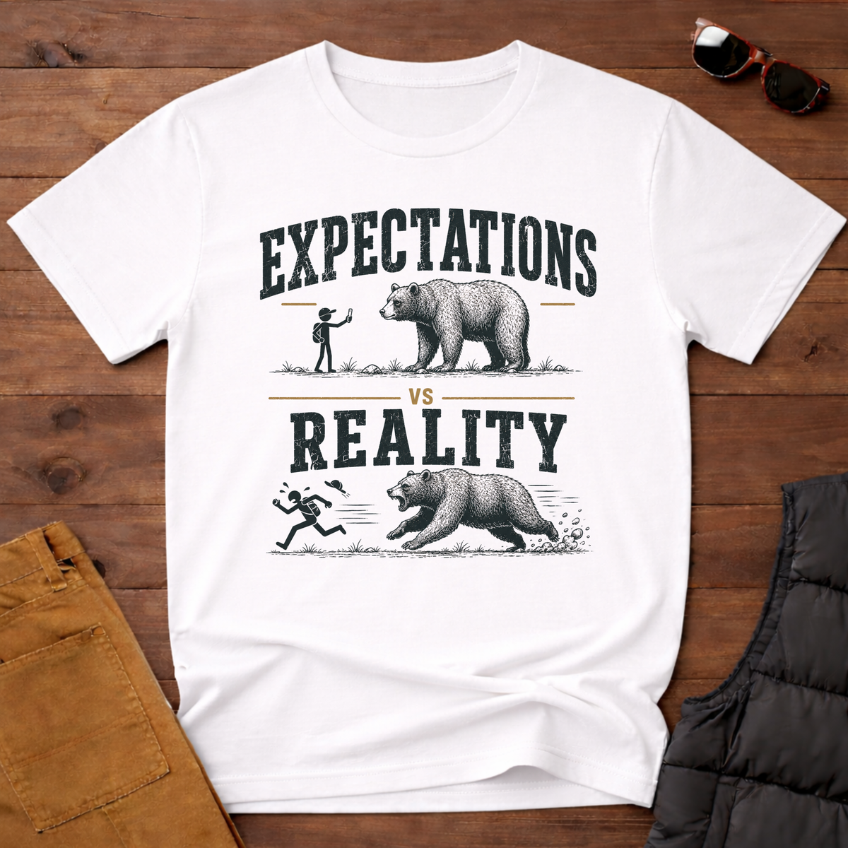 Expectations vs Reality T-Shirt