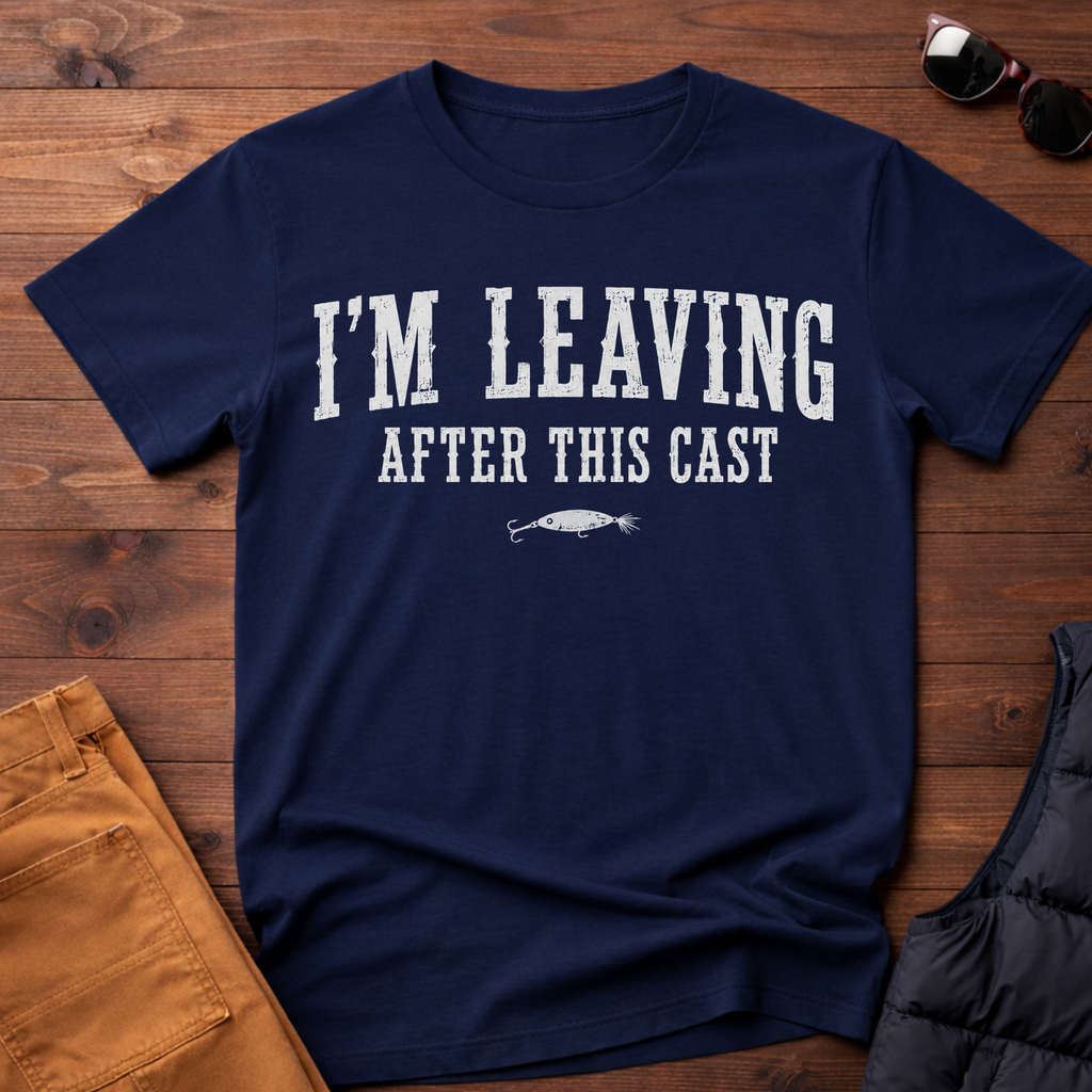 I'm Leaving After This Cast T-Shirt
