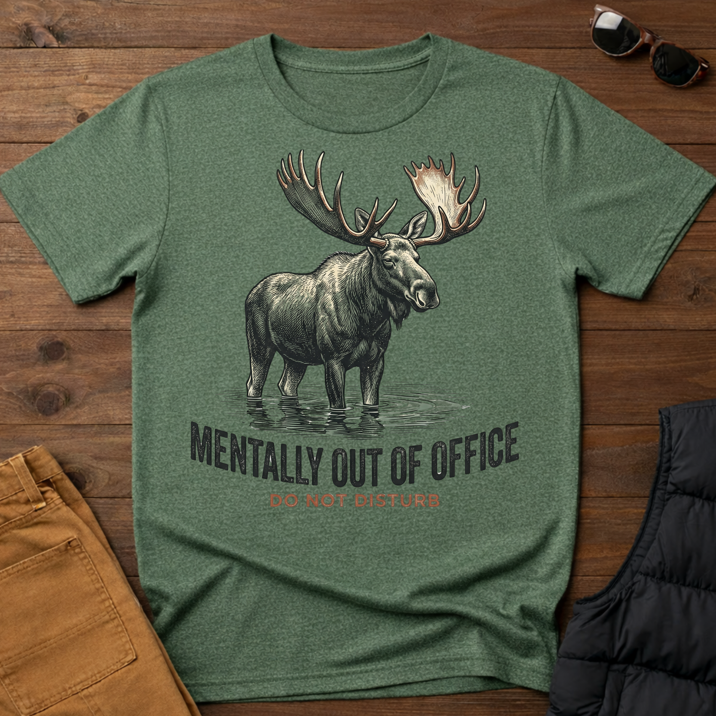 Mentally Out Of Office T-Shirt
