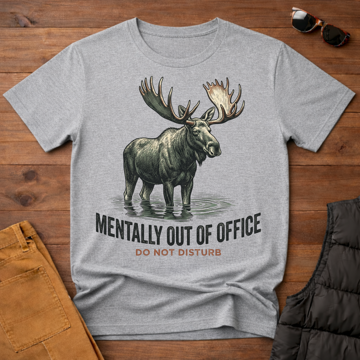 Mentally Out Of Office T-Shirt