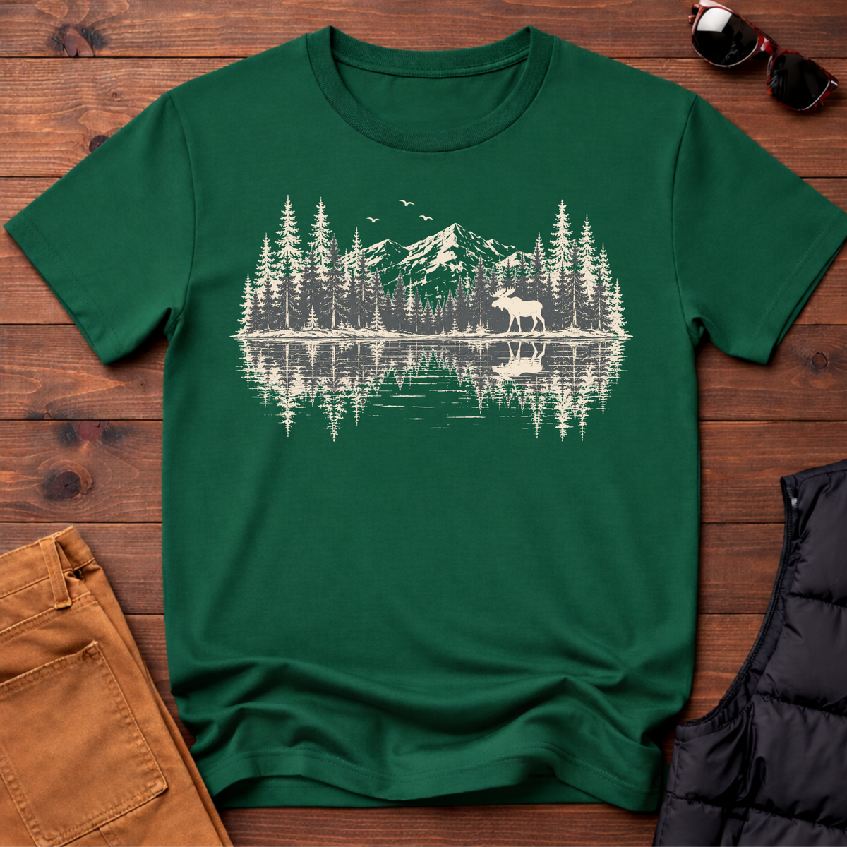 Moose Lake Reflection T-Shirt