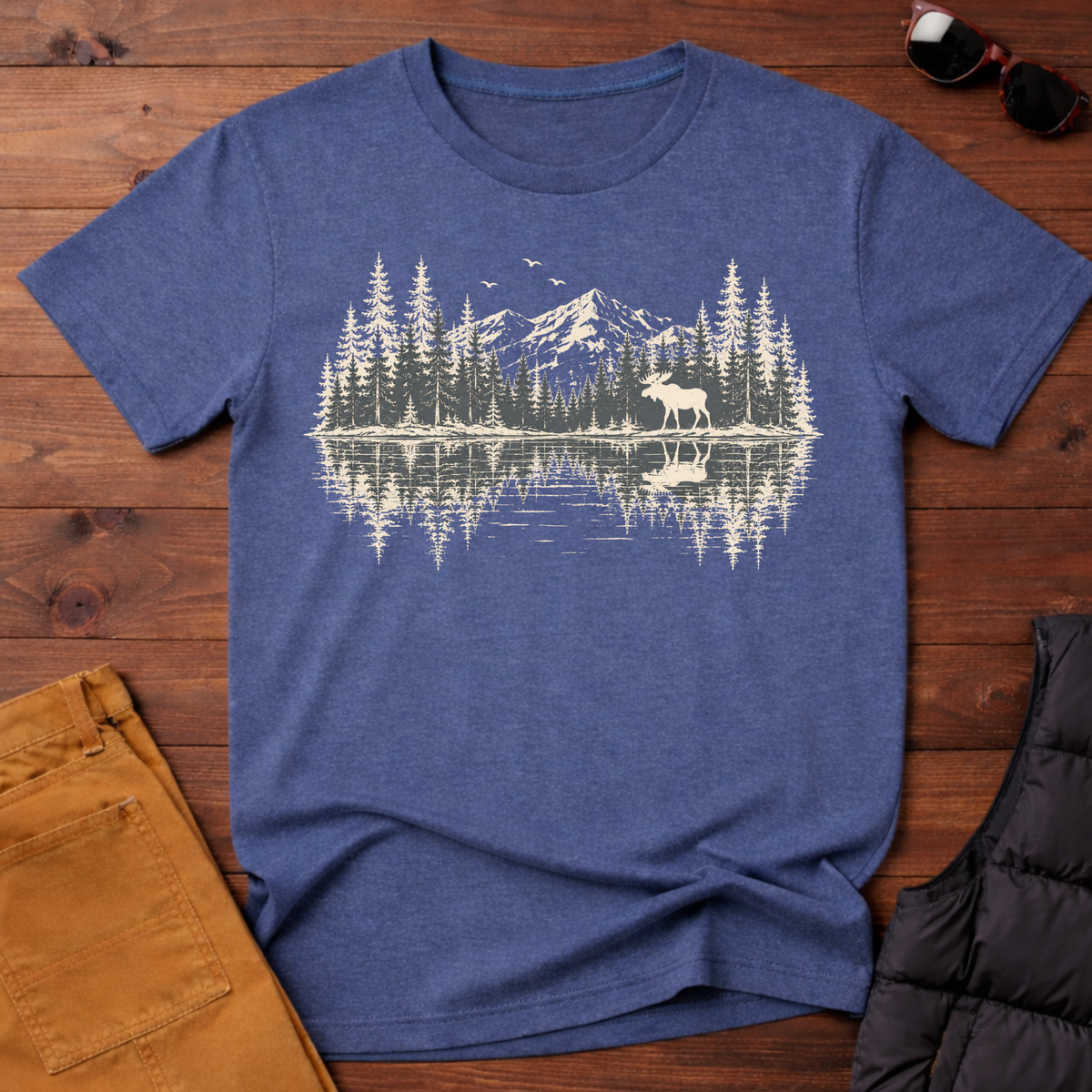 Moose Lake Reflection T-Shirt