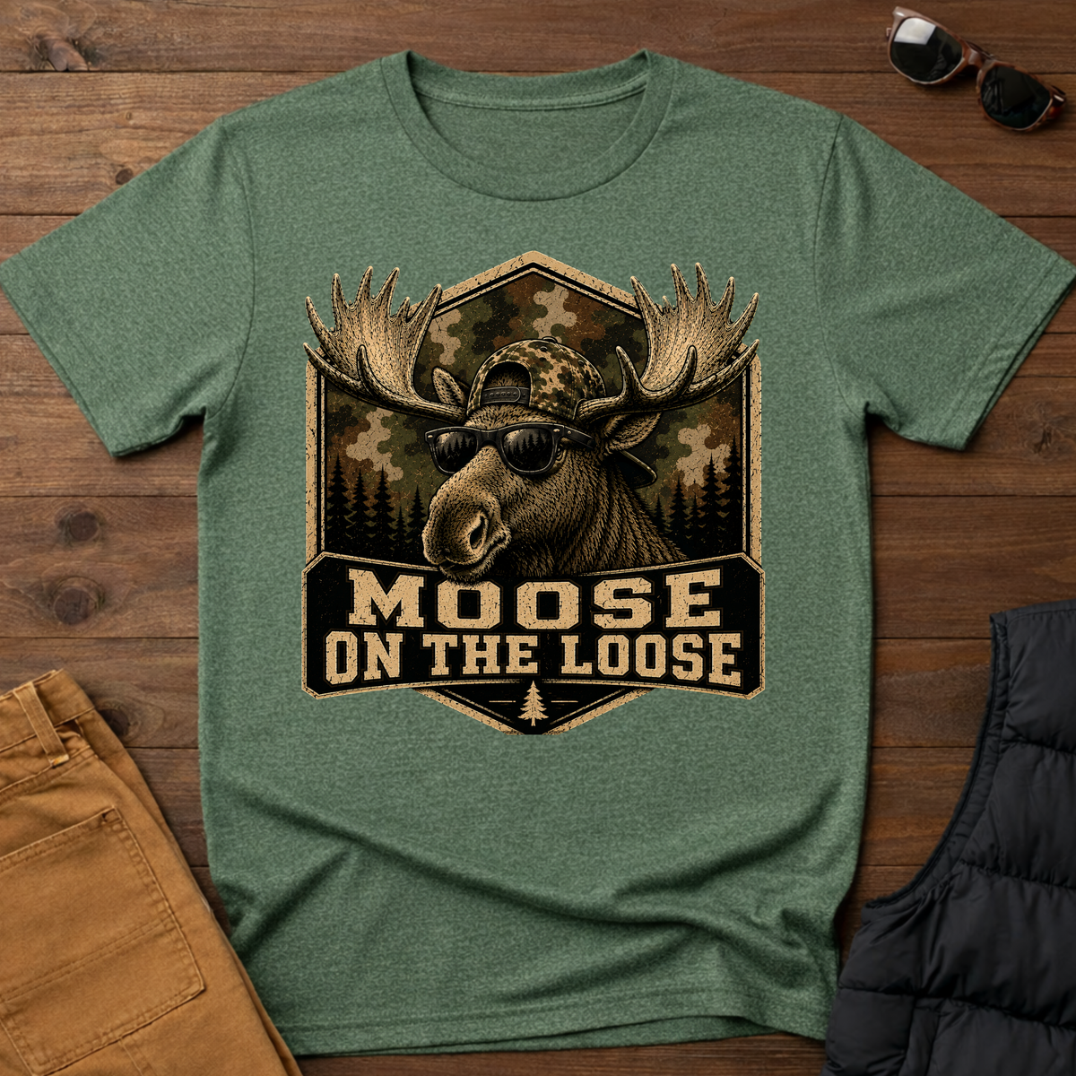 Moose On The Loose T-Shirt