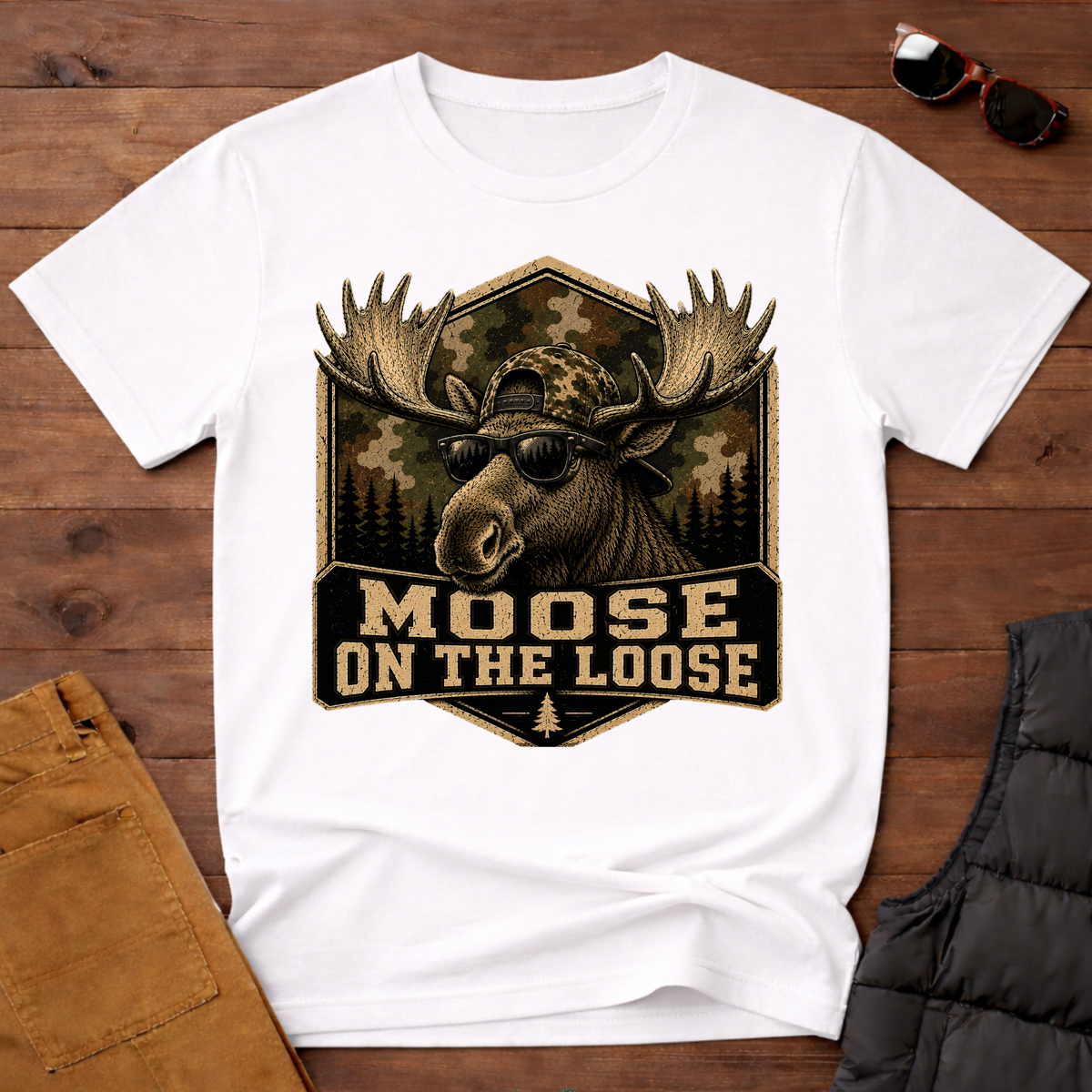Moose On The Loose T-Shirt