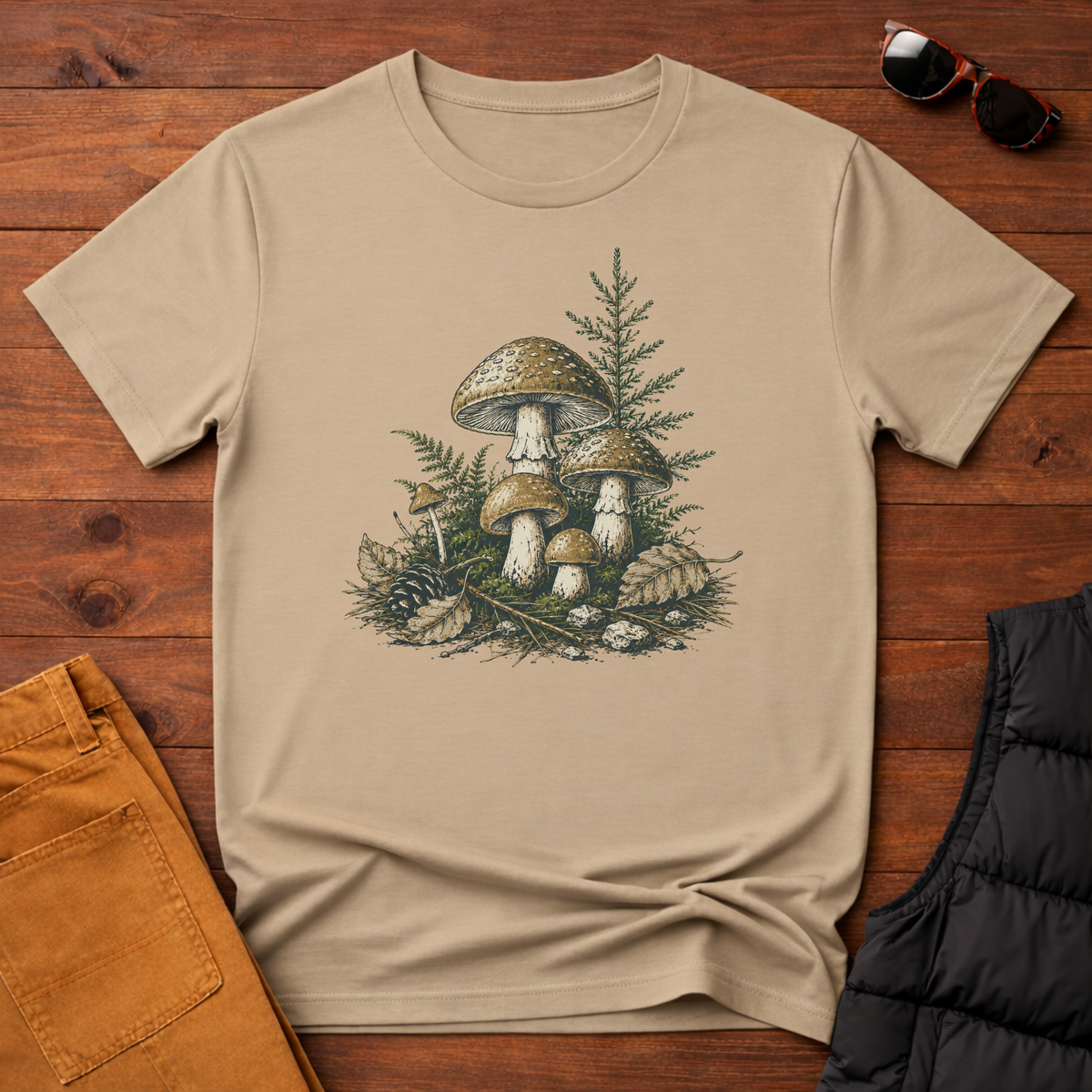 Mushroom Botanical T-Shirt