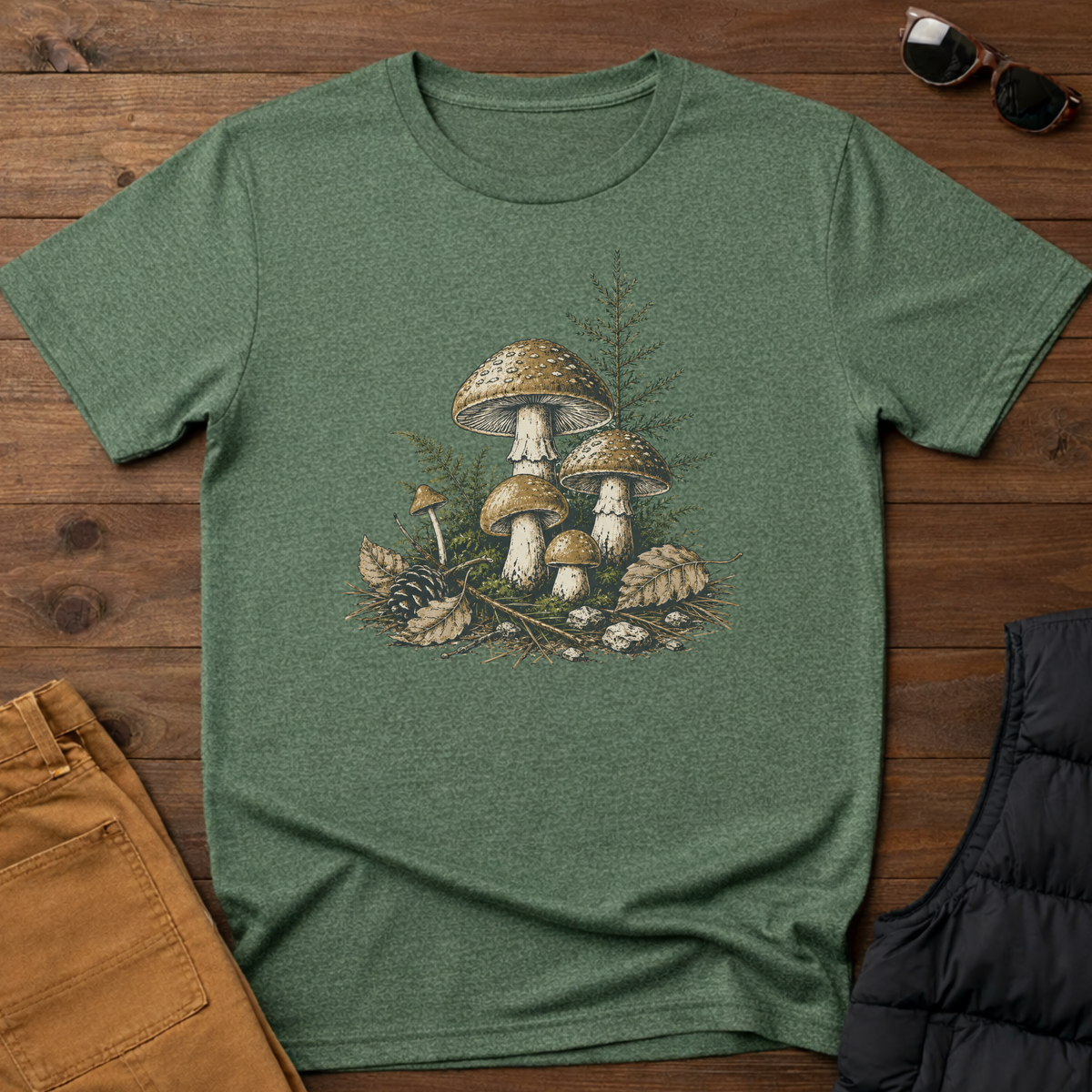 Mushroom Botanical T-Shirt