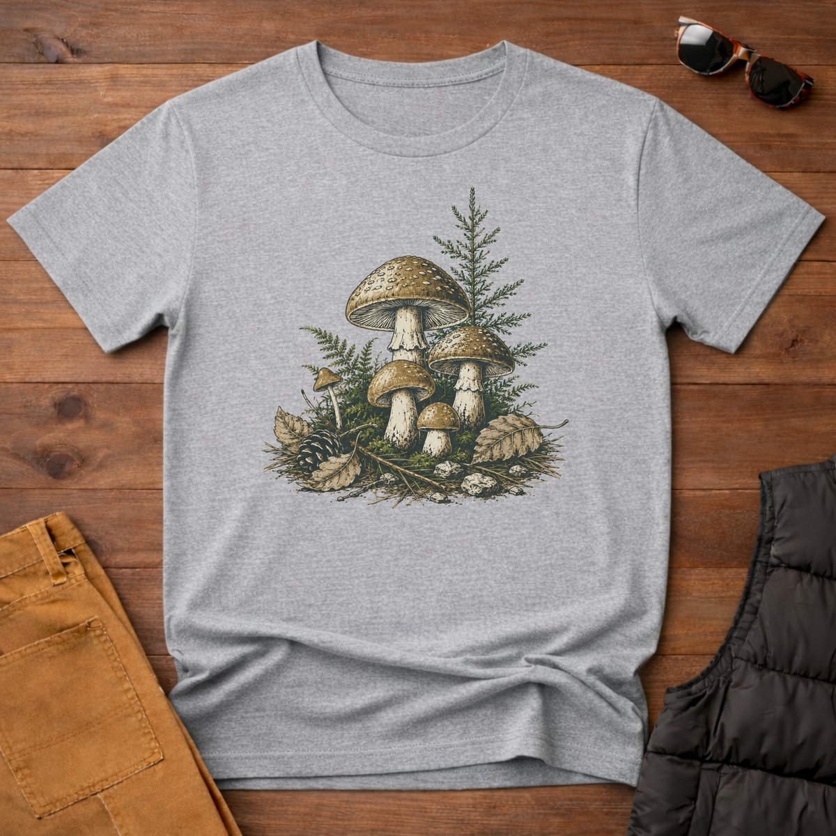 Mushroom Botanical T-Shirt