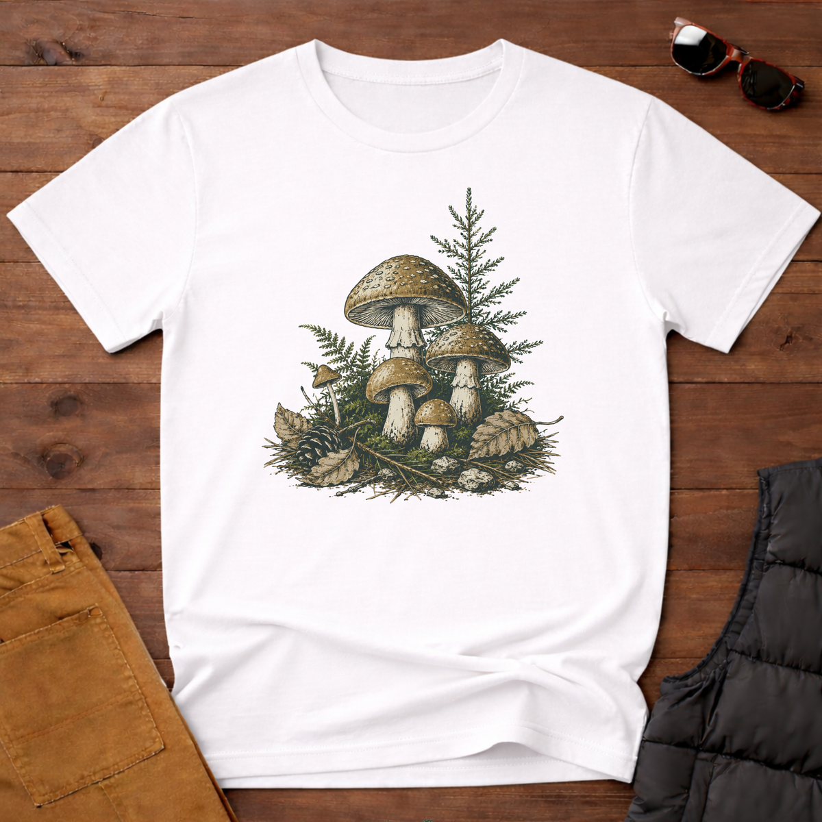 Mushroom Botanical T-Shirt