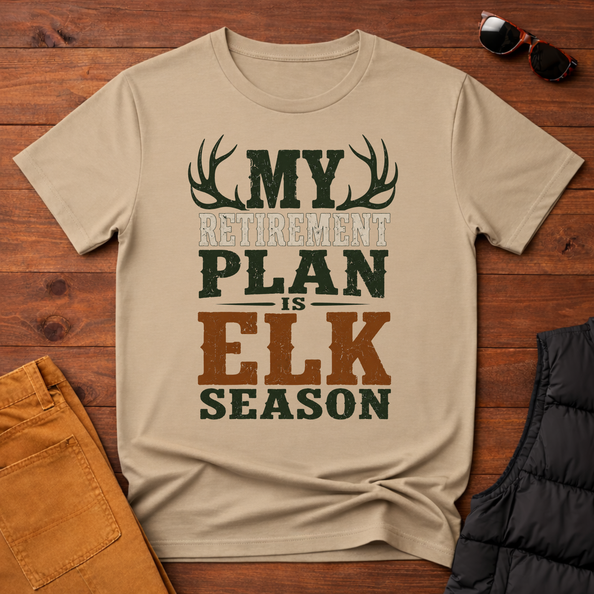 My Retirement Plan Is Elk Season T-Shirt