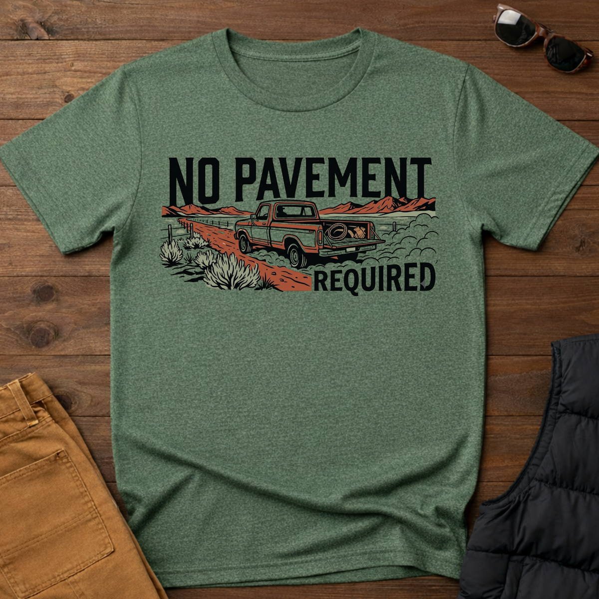 No Pavement Required T-Shirt