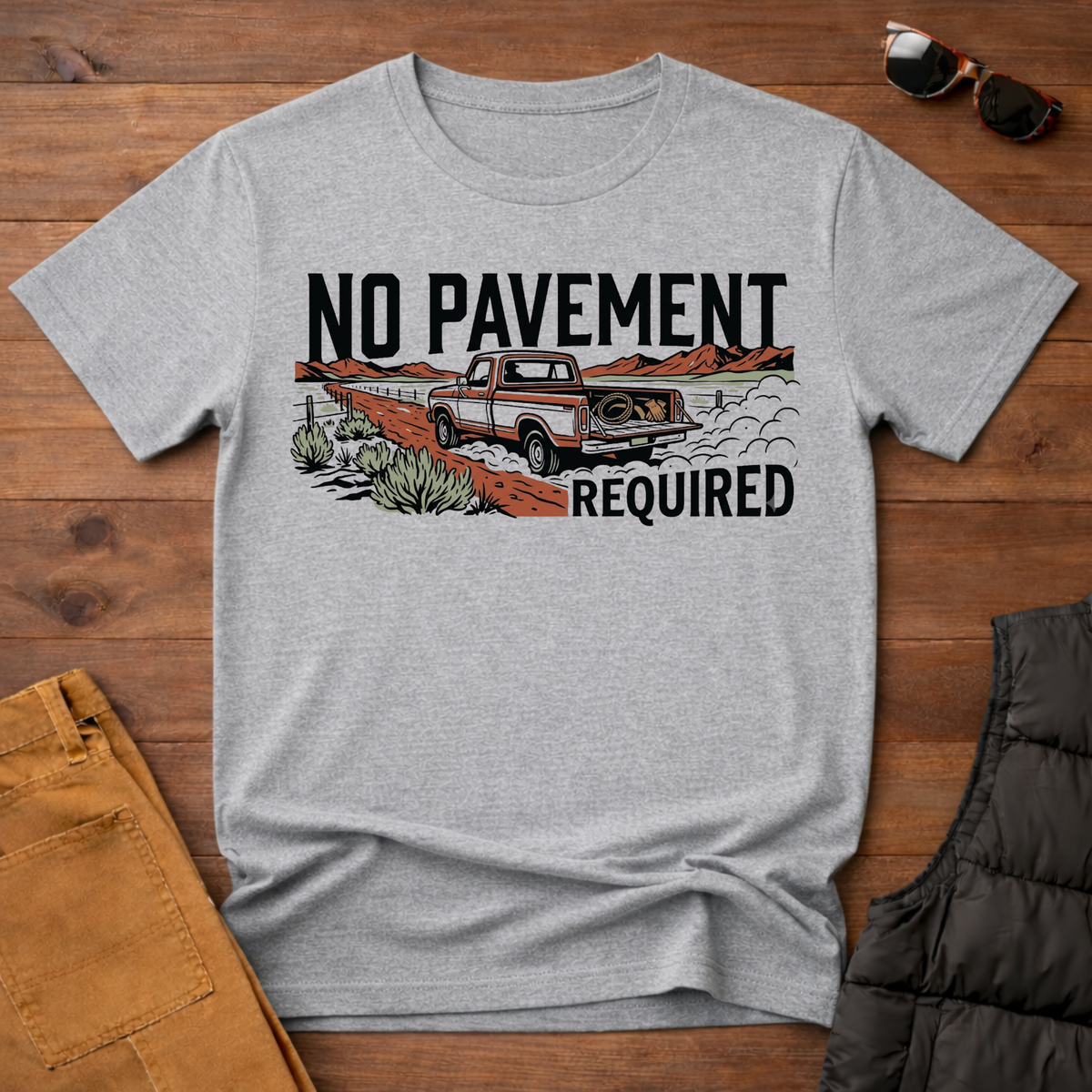No Pavement Required T-Shirt