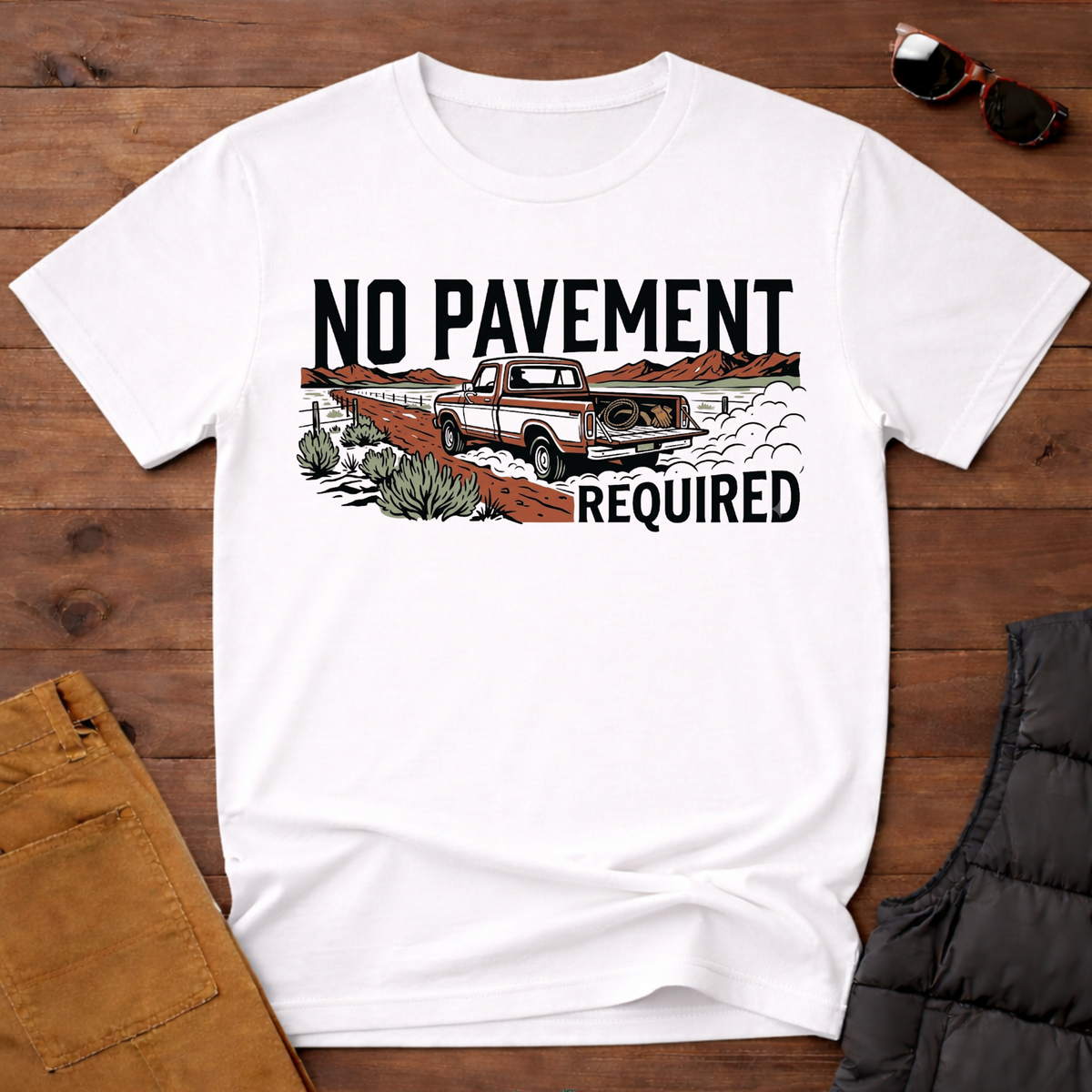 No Pavement Required T-Shirt