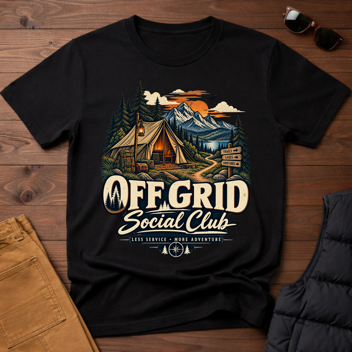 Off Grid Social Club T-Shirt