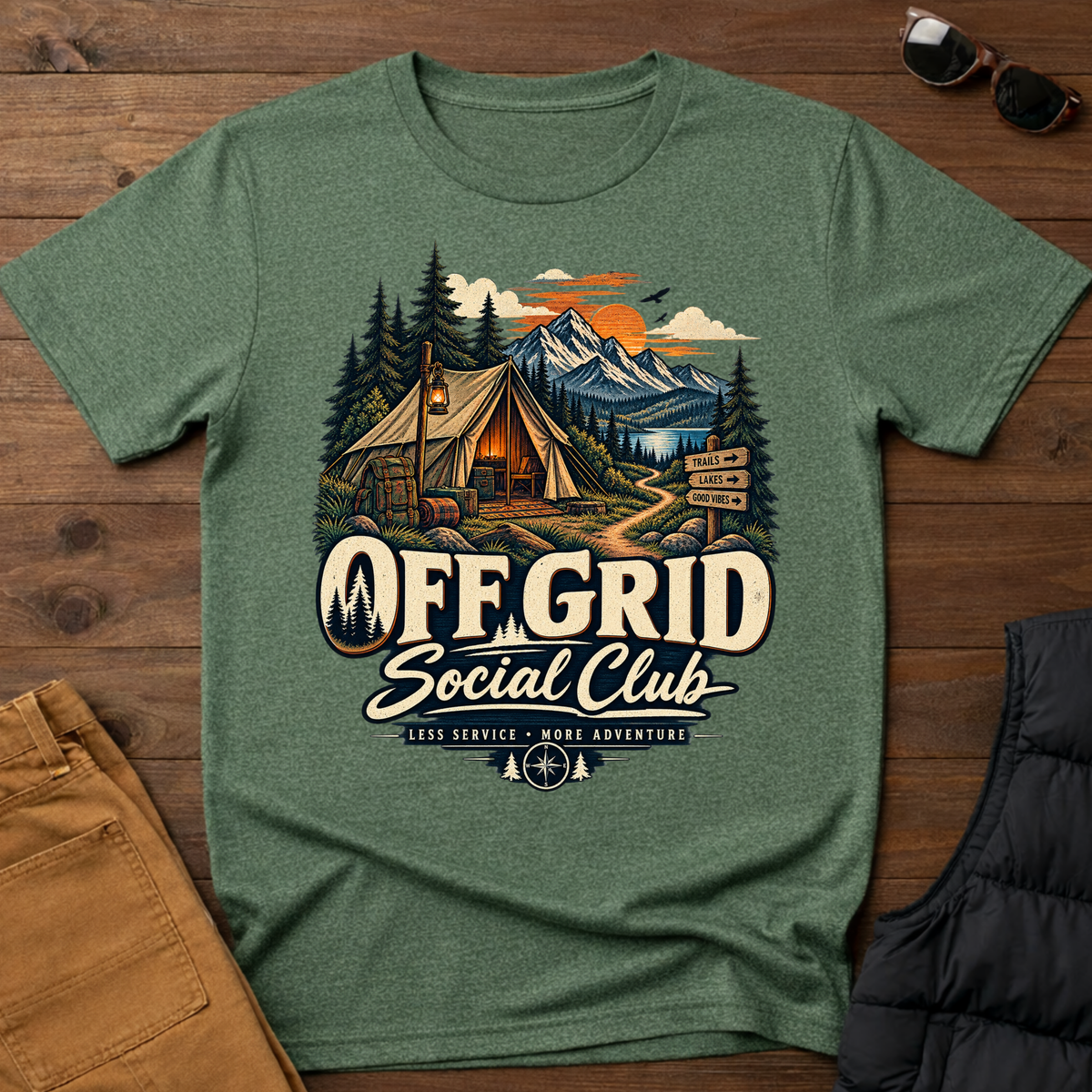 Off Grid Social Club T-Shirt