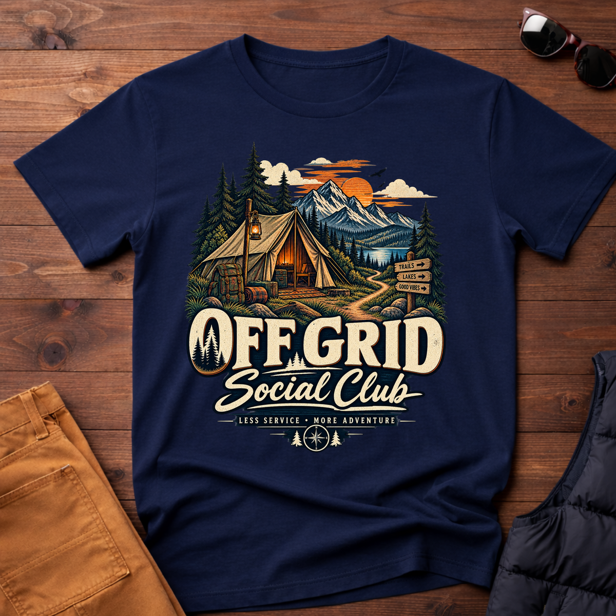 Off Grid Social Club T-Shirt
