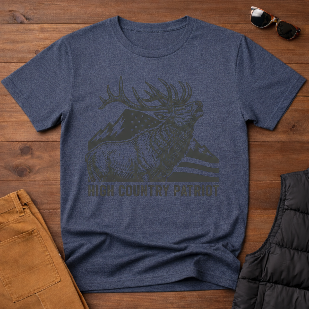 High Country Patriot Elk T-Shirt