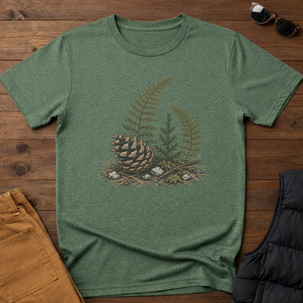 Forest Floor Botanical T-Shirt