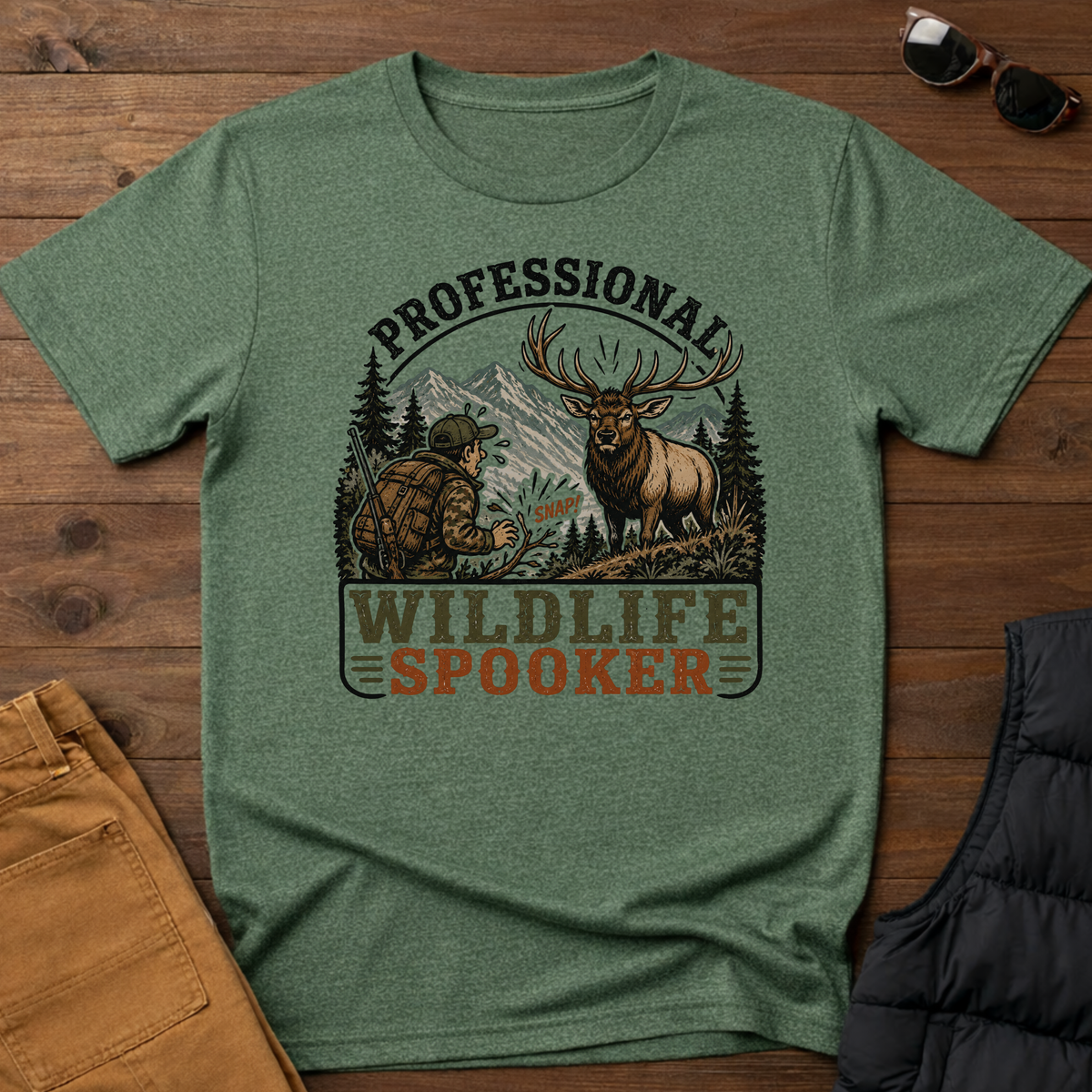 Professional Wildlife Spooker T-Shirt