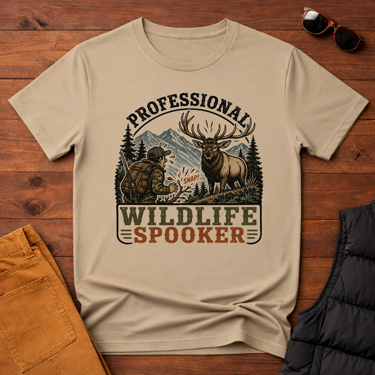 Professional Wildlife Spooker T-Shirt
