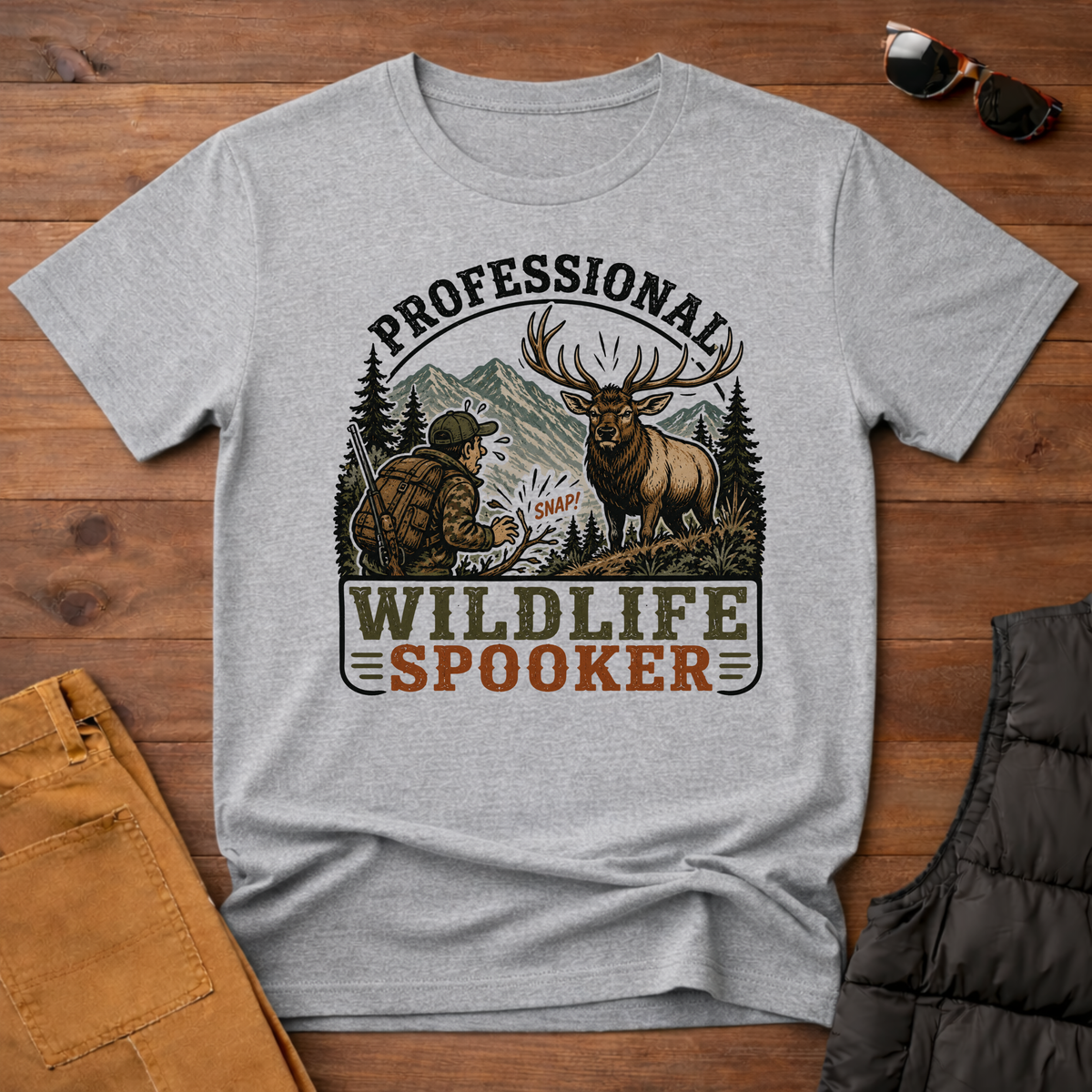 Professional Wildlife Spooker T-Shirt