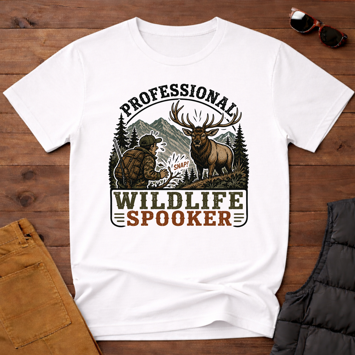 Professional Wildlife Spooker T-Shirt