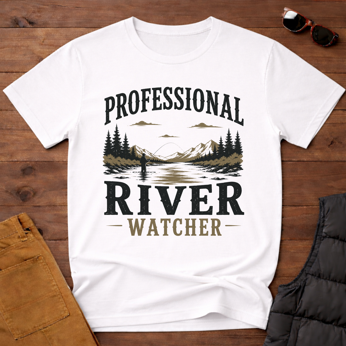 Professional River Watcher T-Shirt