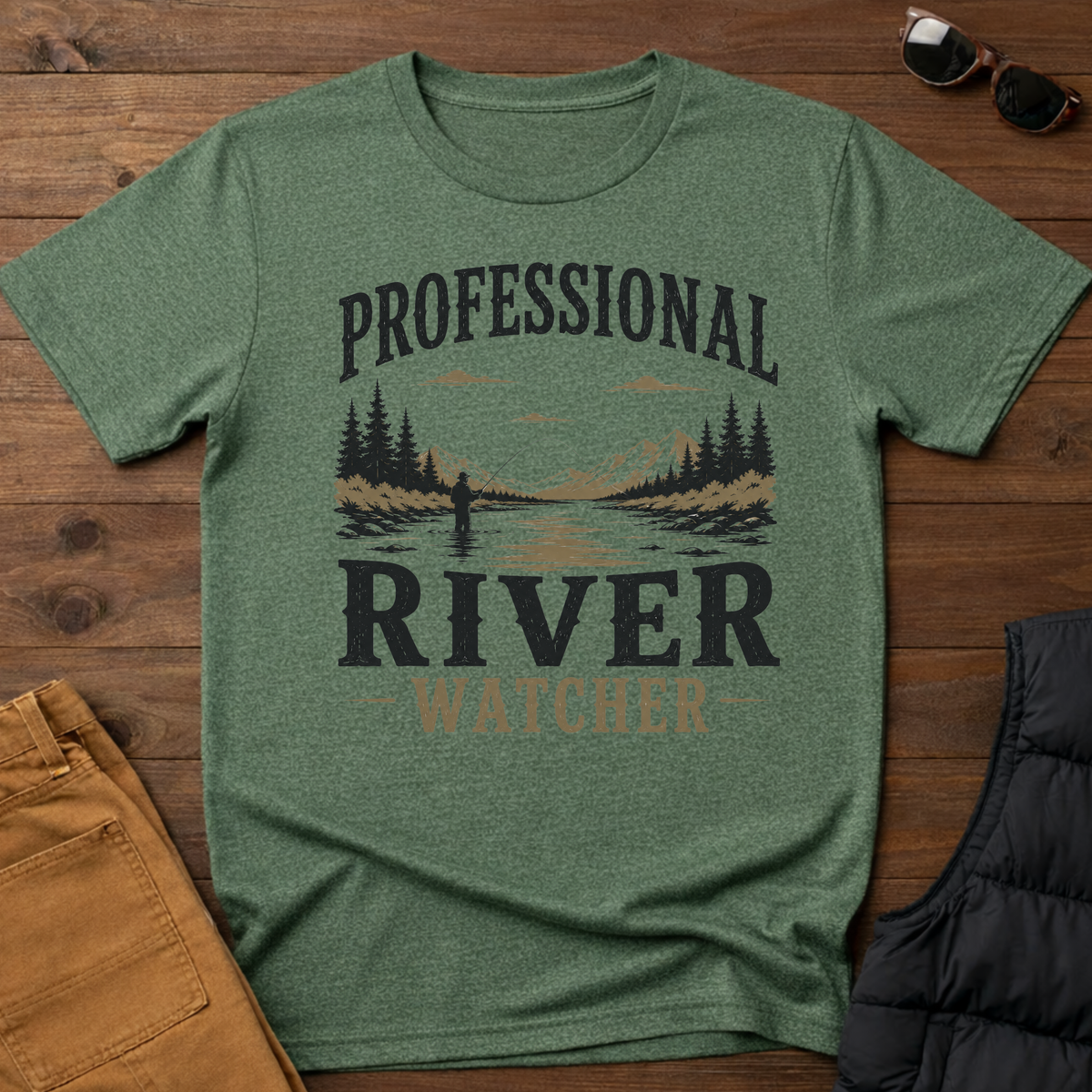 Professional River Watcher T-Shirt