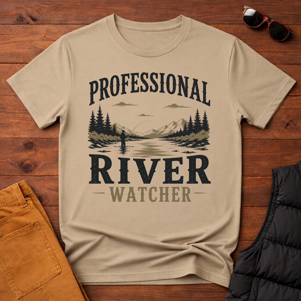 Professional River Watcher T-Shirt