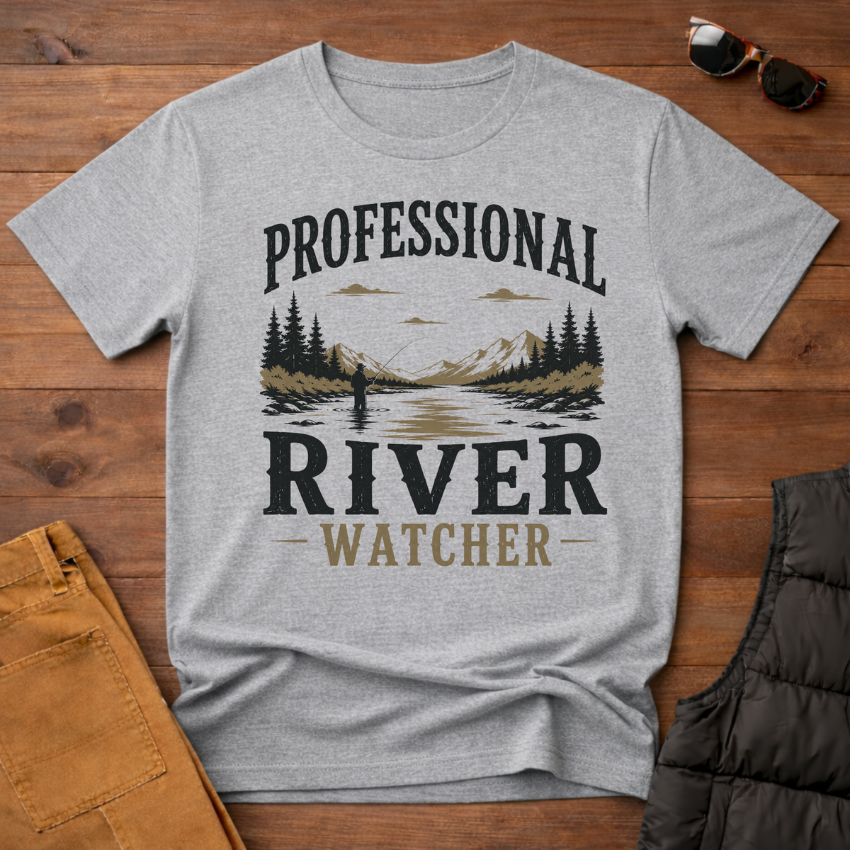 Professional River Watcher T-Shirt