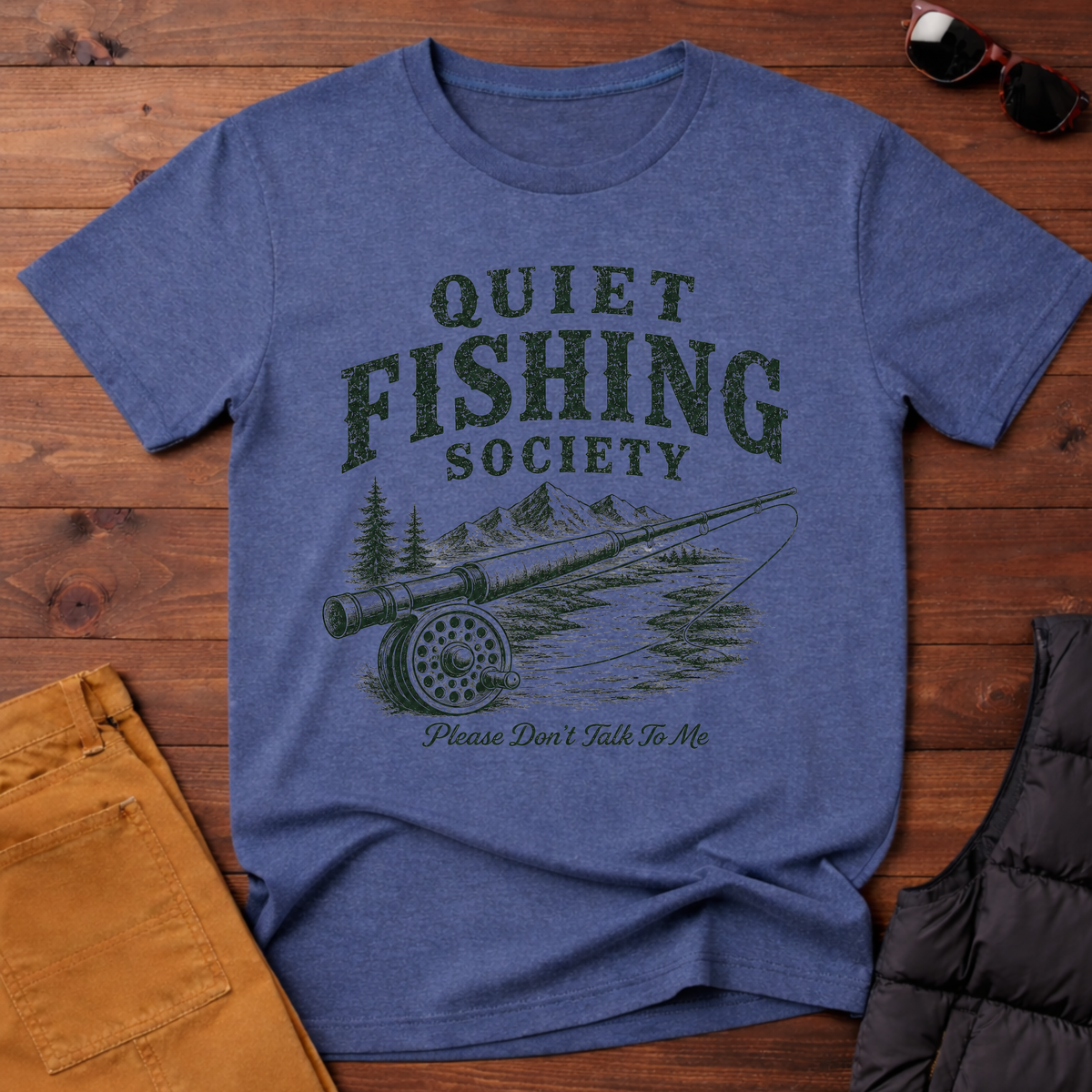 Quiet Fishing Society T-Shirt