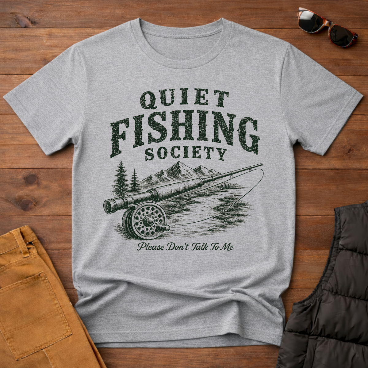 Quiet Fishing Society T-Shirt