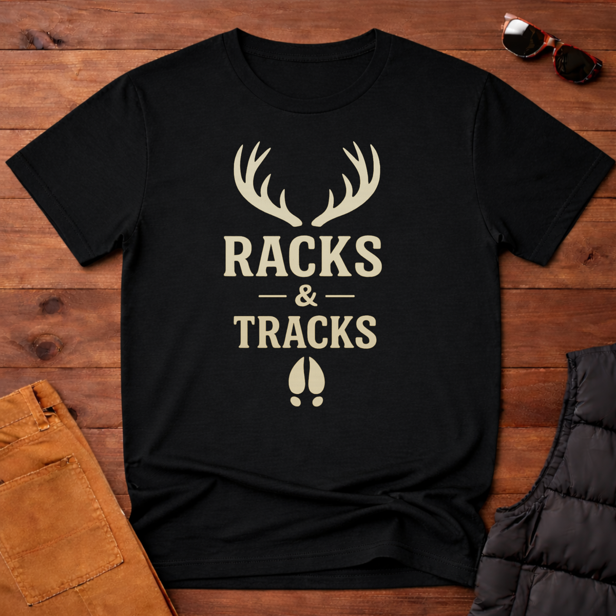 Racks & Tracks Hunting T-Shirt