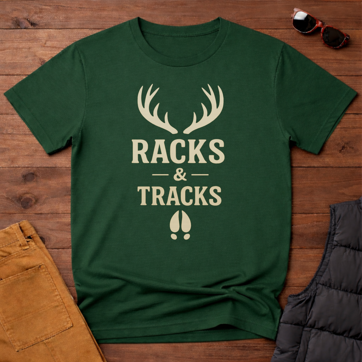 Racks & Tracks Hunting T-Shirt