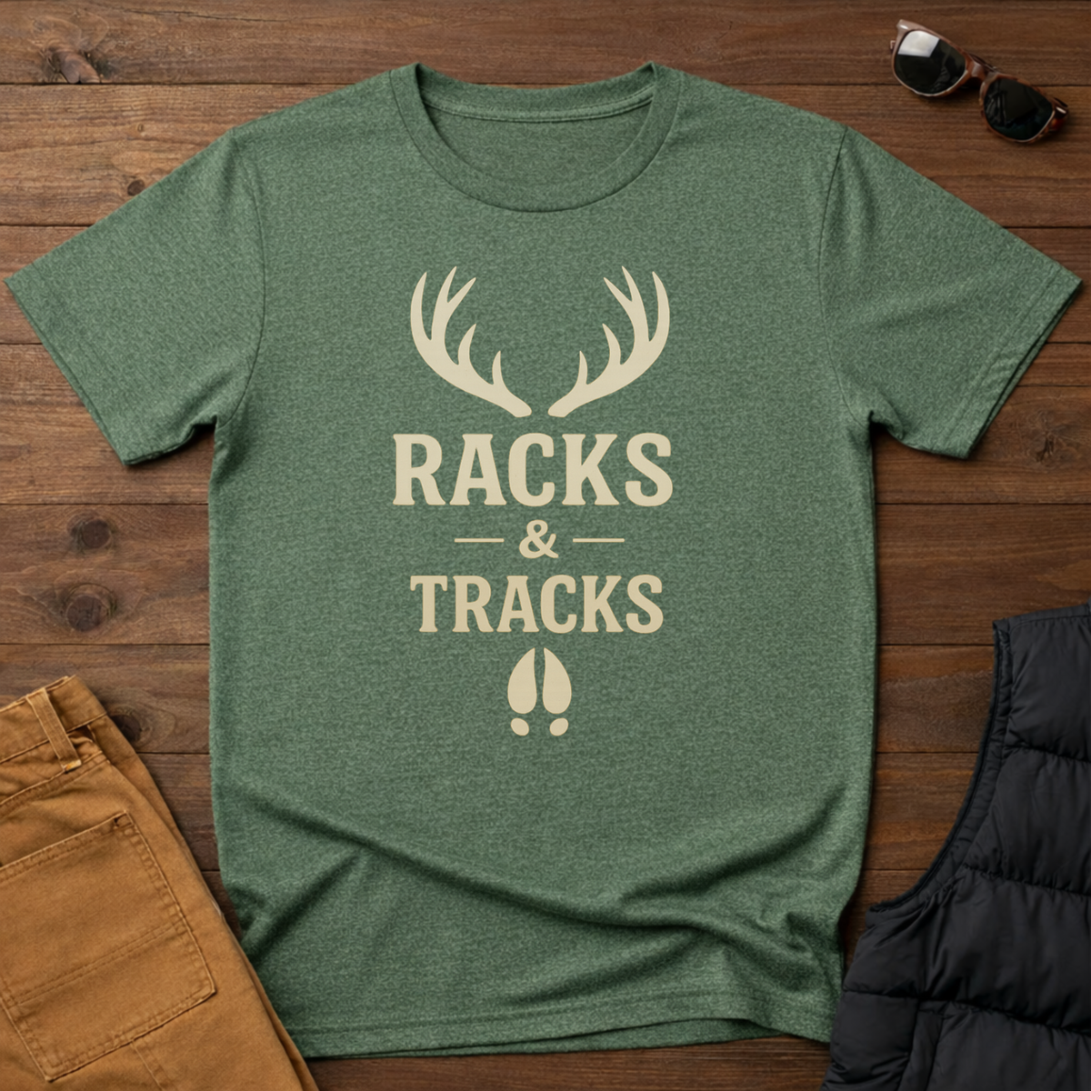 Racks & Tracks Hunting T-Shirt