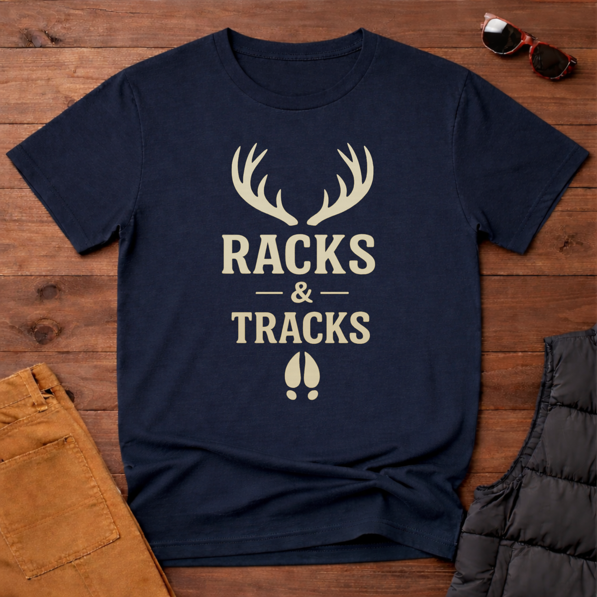 Racks & Tracks Hunting T-Shirt