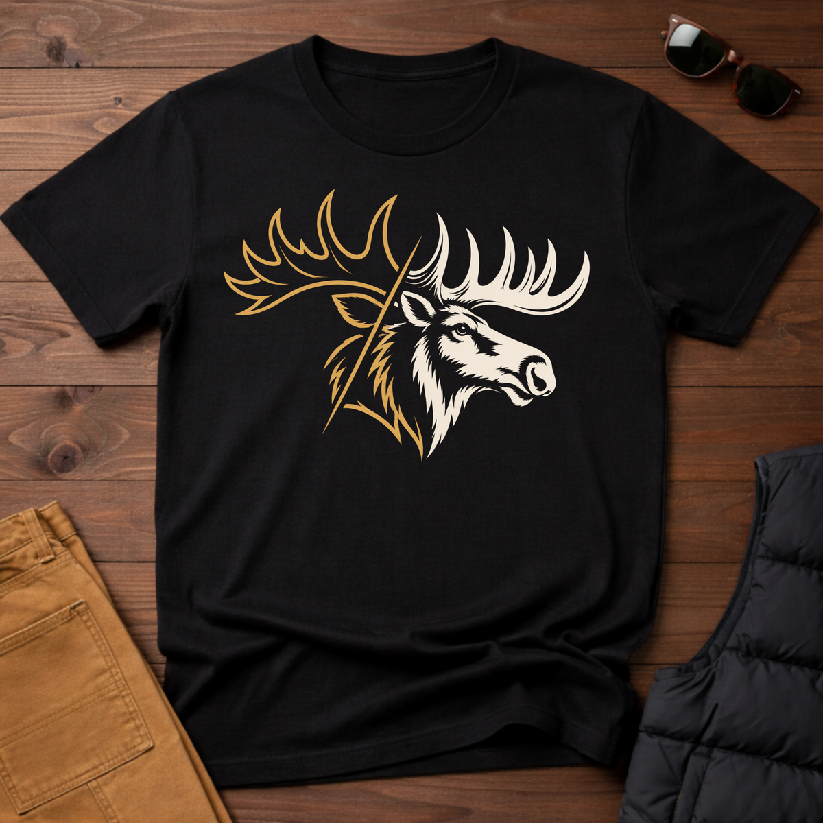 Moose Head T-Shirt